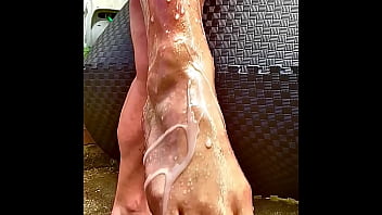 Oil cum all over feet and legs