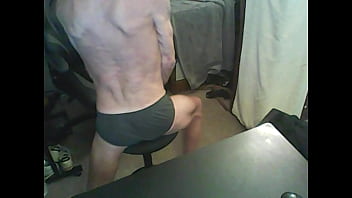 Combined clips on Active Stool with briefs and balls and massage gun