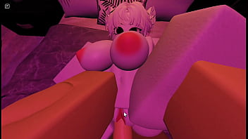 Fucking cute cat girl ROBLOX