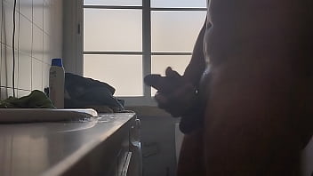 Delicious guy giving big dick massage