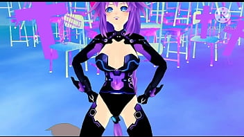 [MMD] Bubble Butt Purple Neptunia